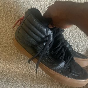Vans Hi Sk8 Black gumdrop size 11